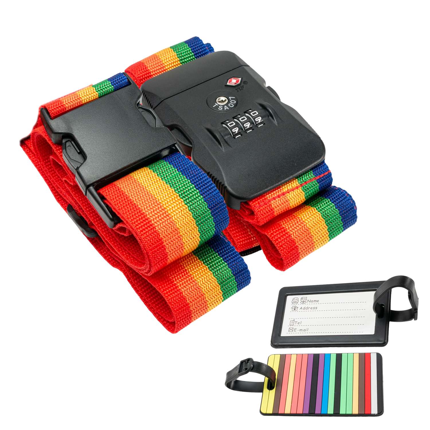 Intirilife yhdistelmälukollinen matkalaukkuhihna