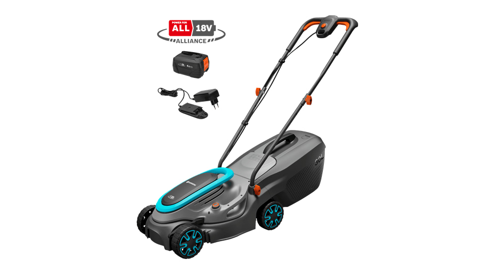 Gardena PowerMax 32/18V P4A akkuruohonleikkuri