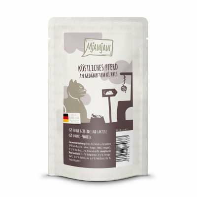 MjAMjAM Quetschie hevosenliha & kurpitsa 125 g kissan märkäruoka