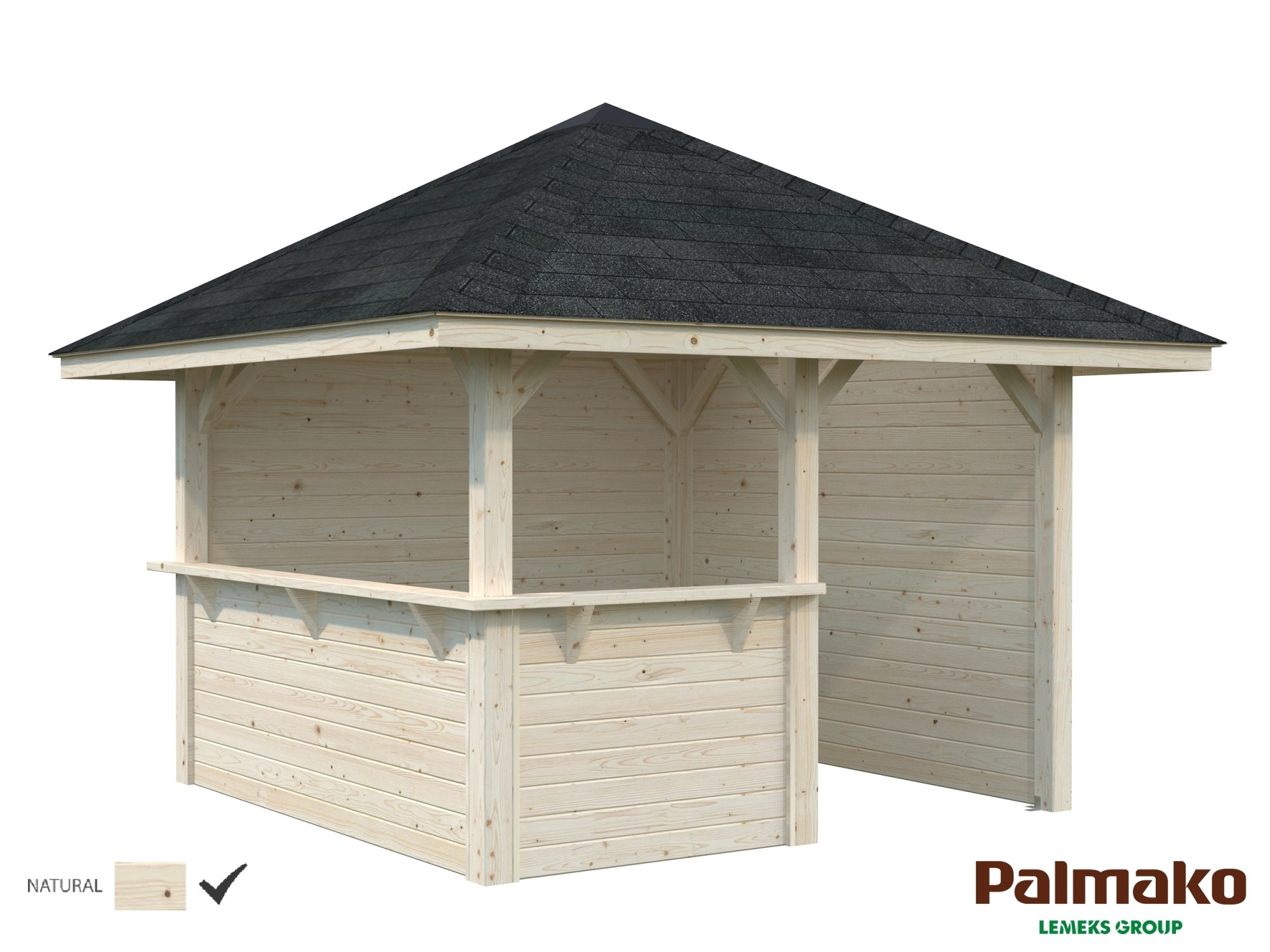 Palmako Bianca 8,3 m2 Set103 katos