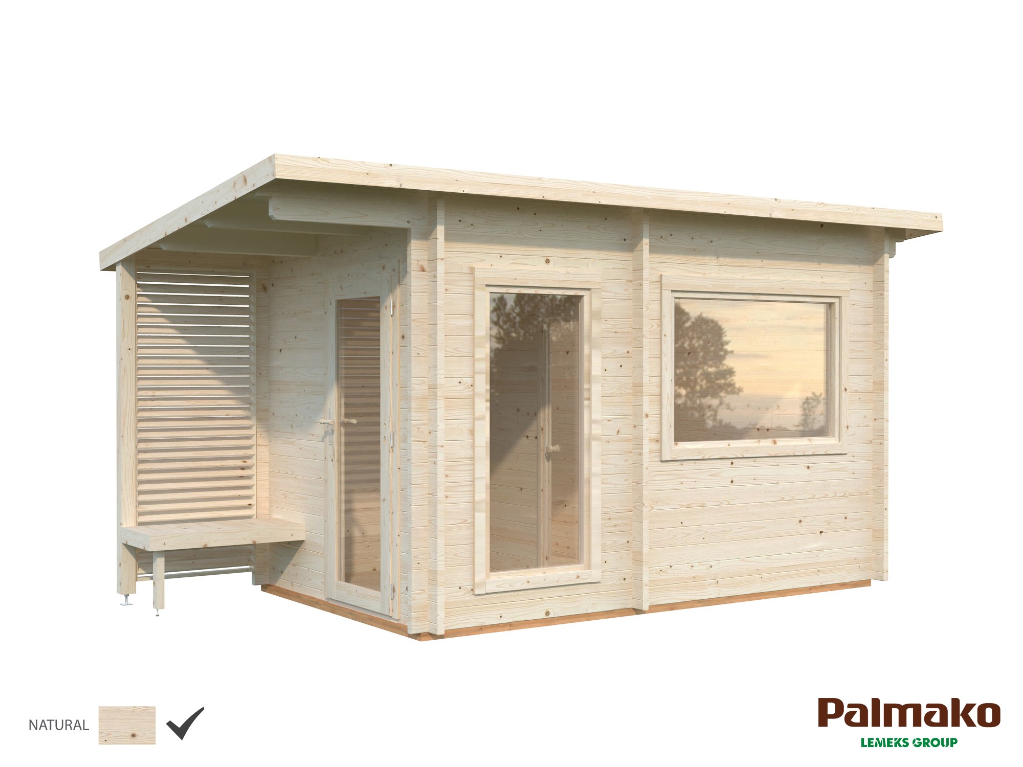 Palmako Sanna 6,8 m2 pihasauna