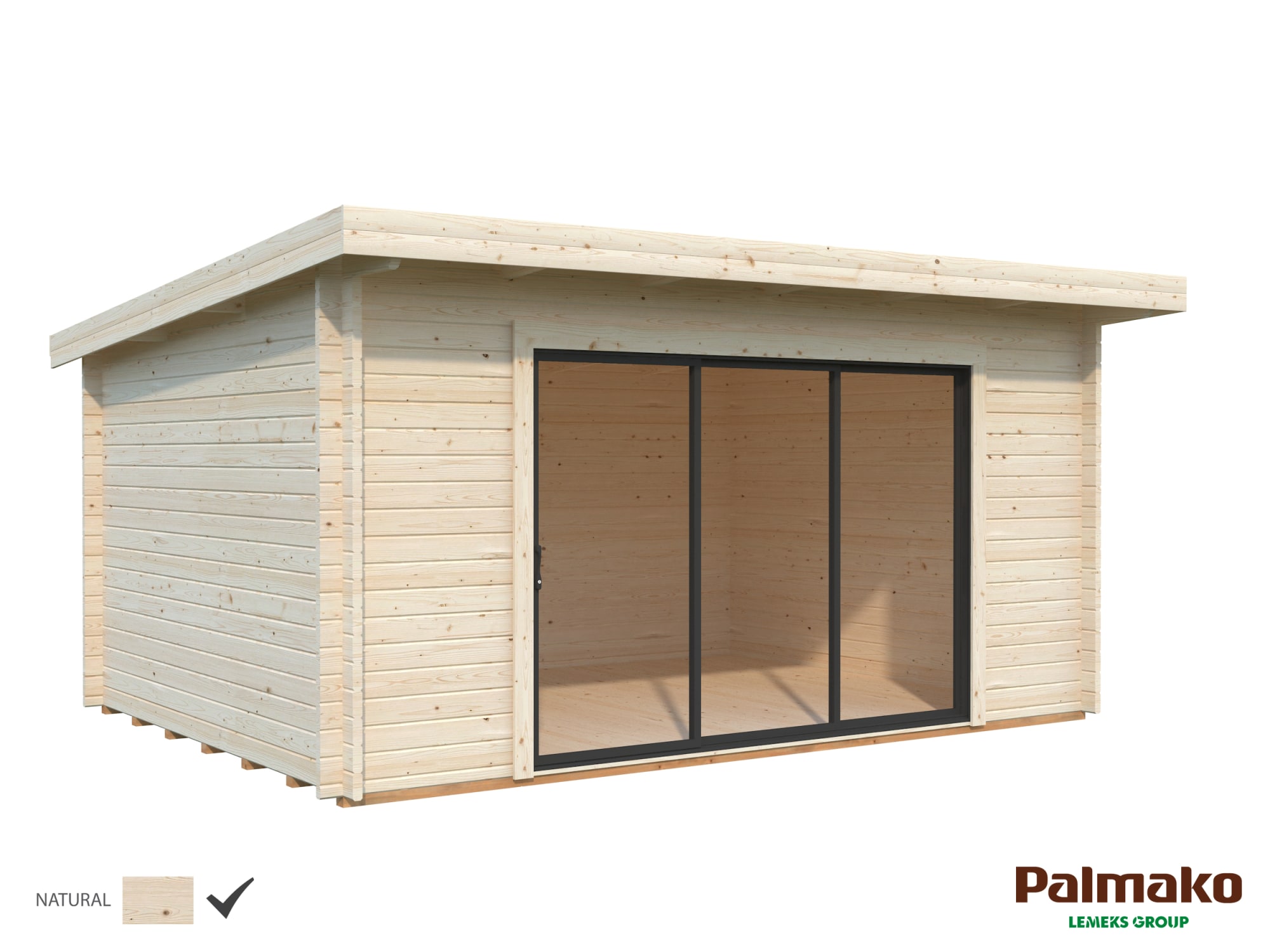Palmako Lea 14,2 m2 Slide vierasmaja