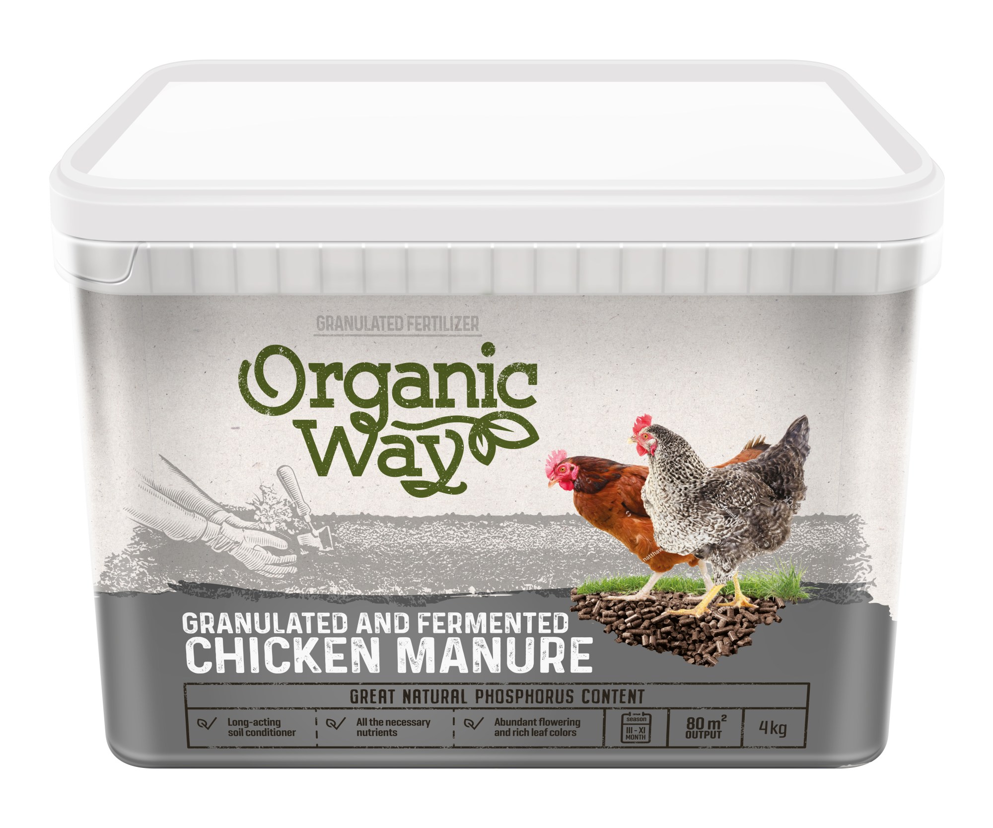 Kanankakka, fermentoitu ja fosforipitoinen 4 kg