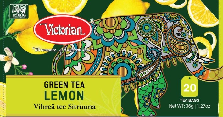 Victorian Vihreä Tee & Sitruuna 20 ps