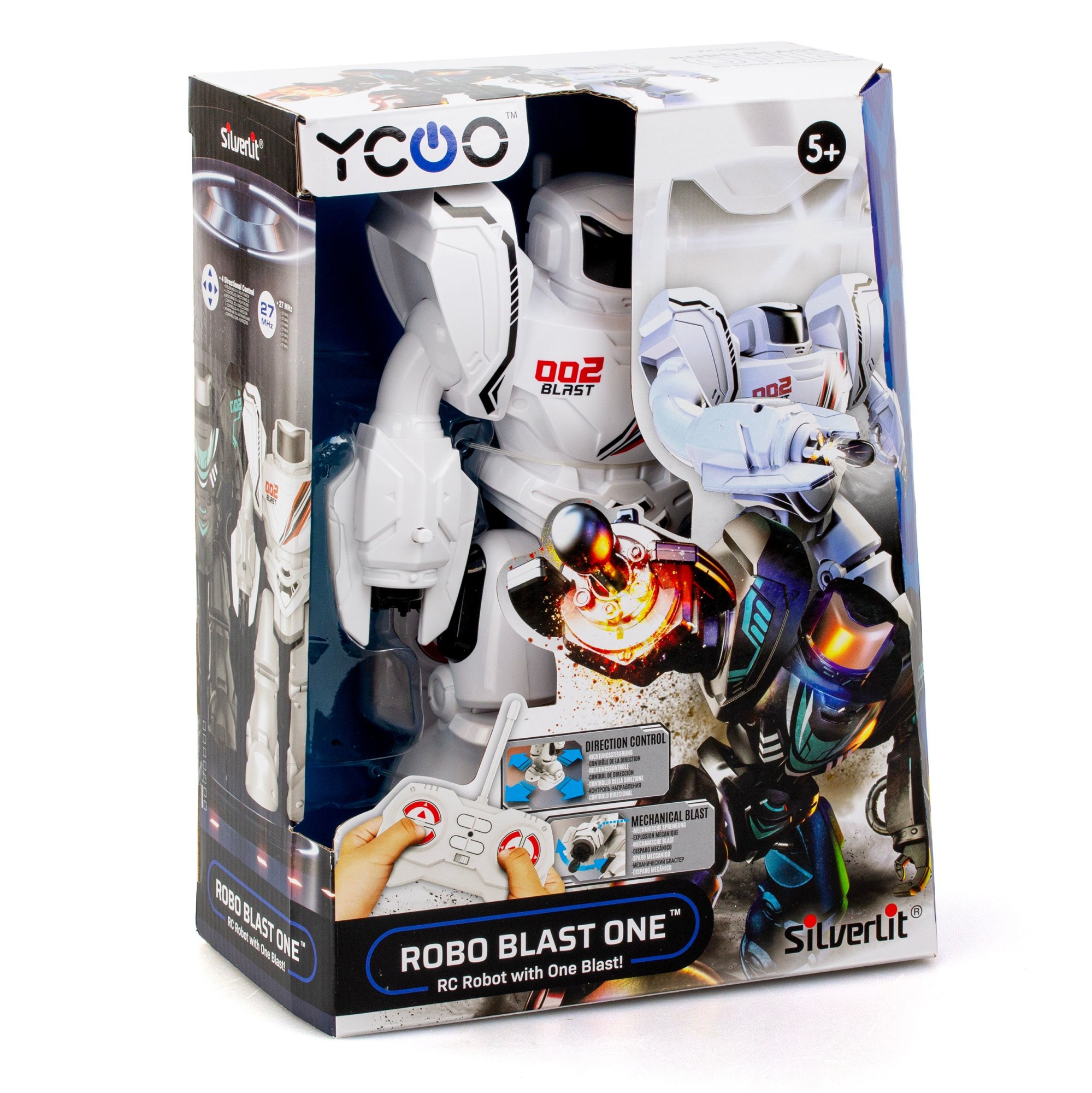Silverlit YCOO Robo Blast Mini valkoinen robotti