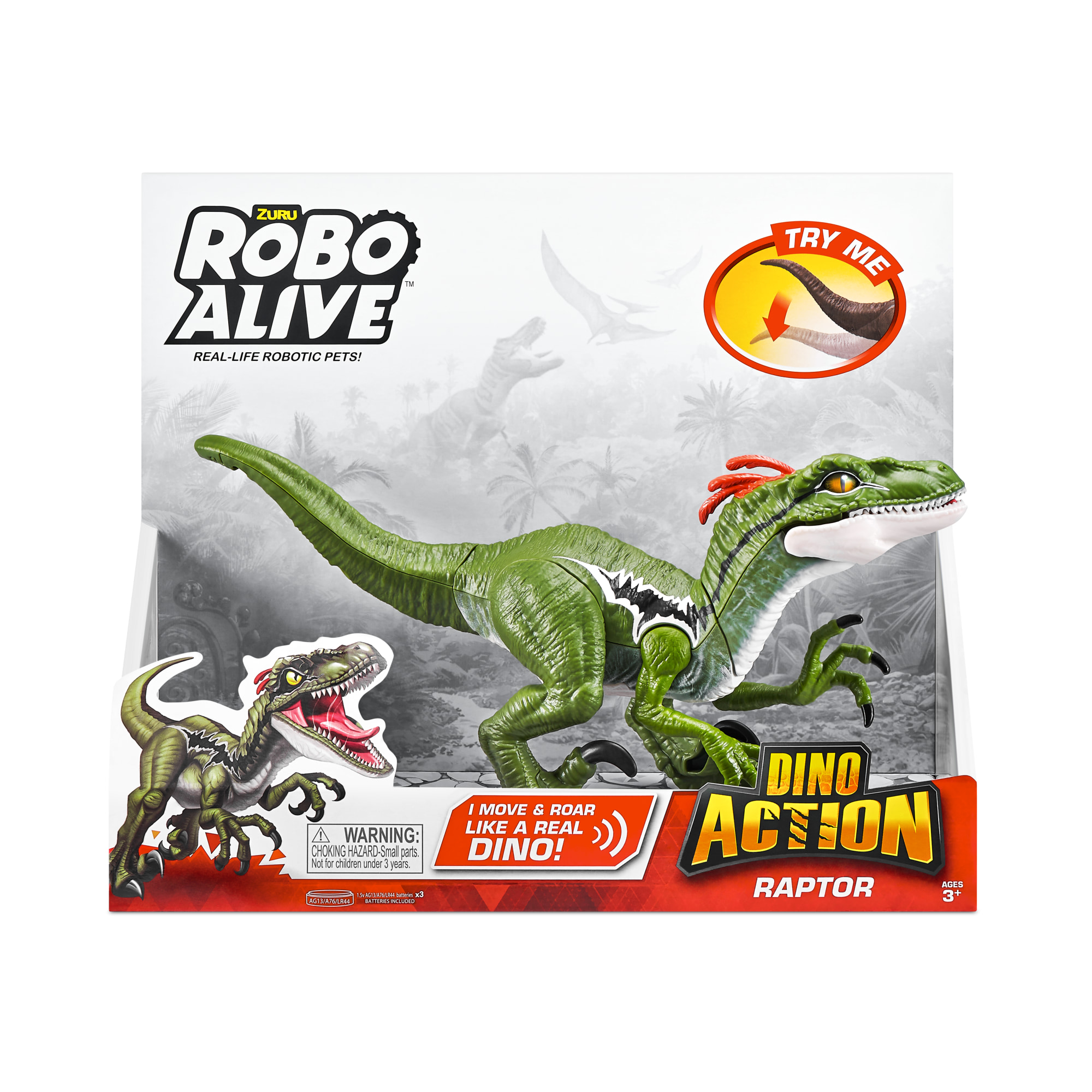 Robo Alive Dino Action S1 Raptor dinosaurus