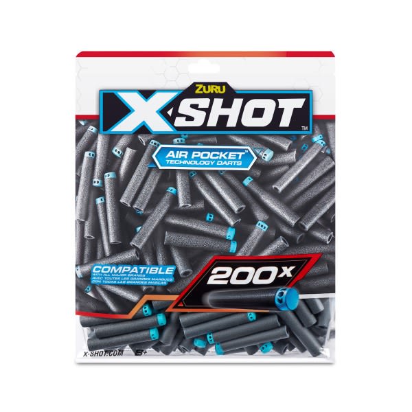 X-Shot Excel 200 Refill Darts vaahtomuovinuolipakkaus