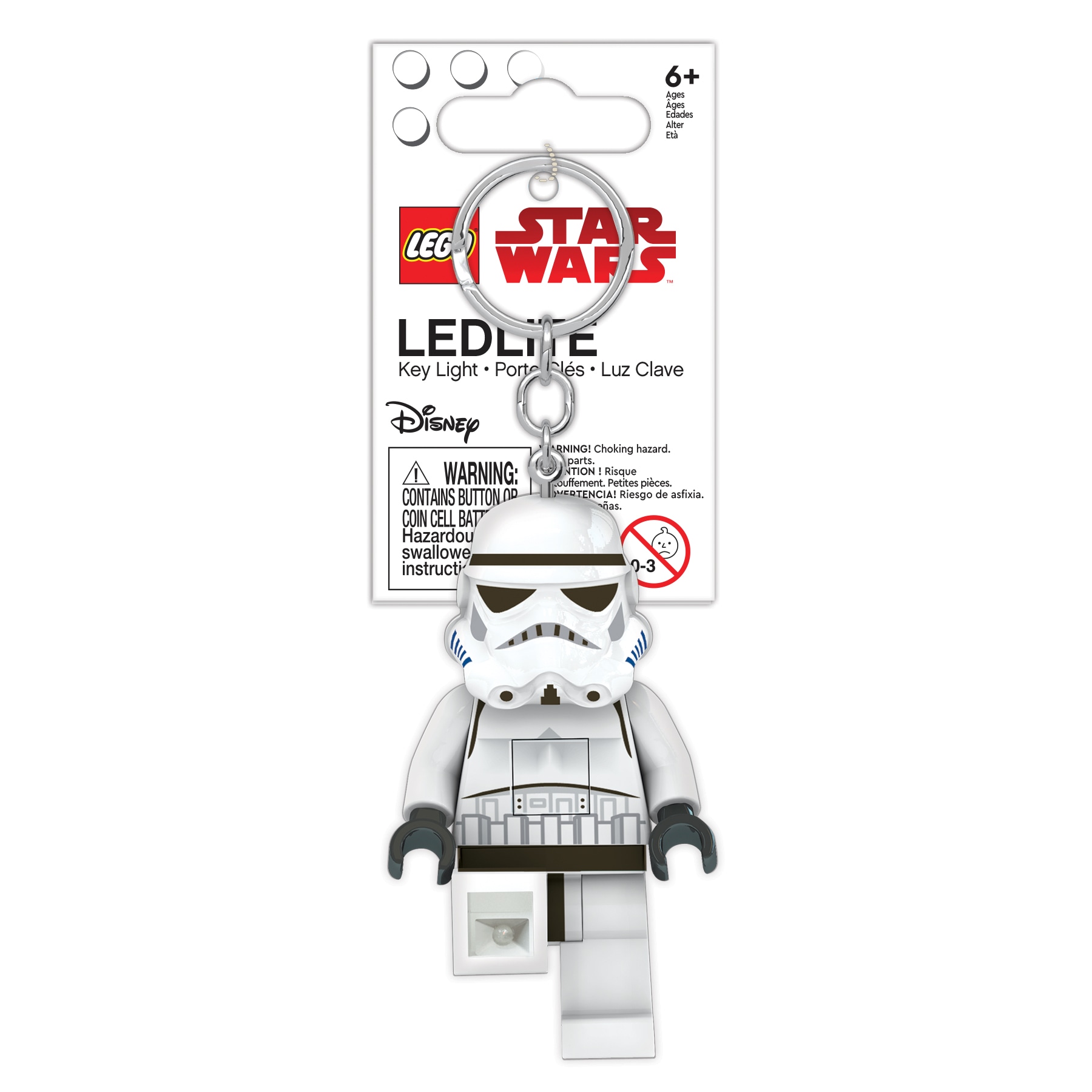 LEGO Star Wars Storm Trooper avaimenperä LED valolla