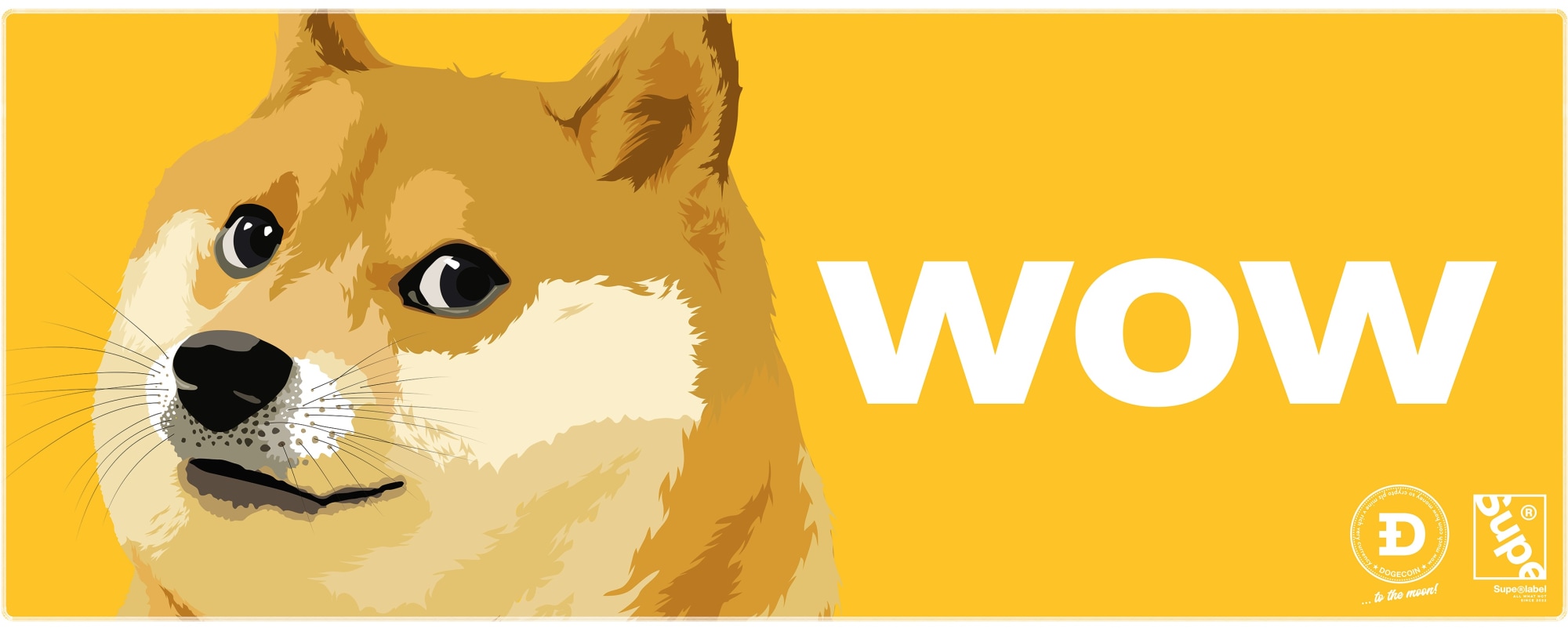 Supe WOW 92x36 cm hiirimatto
