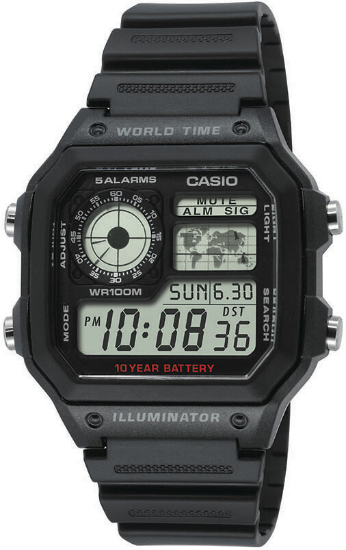 Casio AE-1200WH-1AVEF miesten rannekello