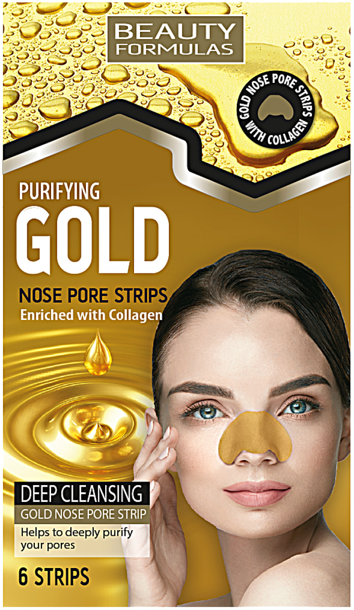 Beauty Formulas syväpuhdistavat nenälaput mustapäille 6 kpl