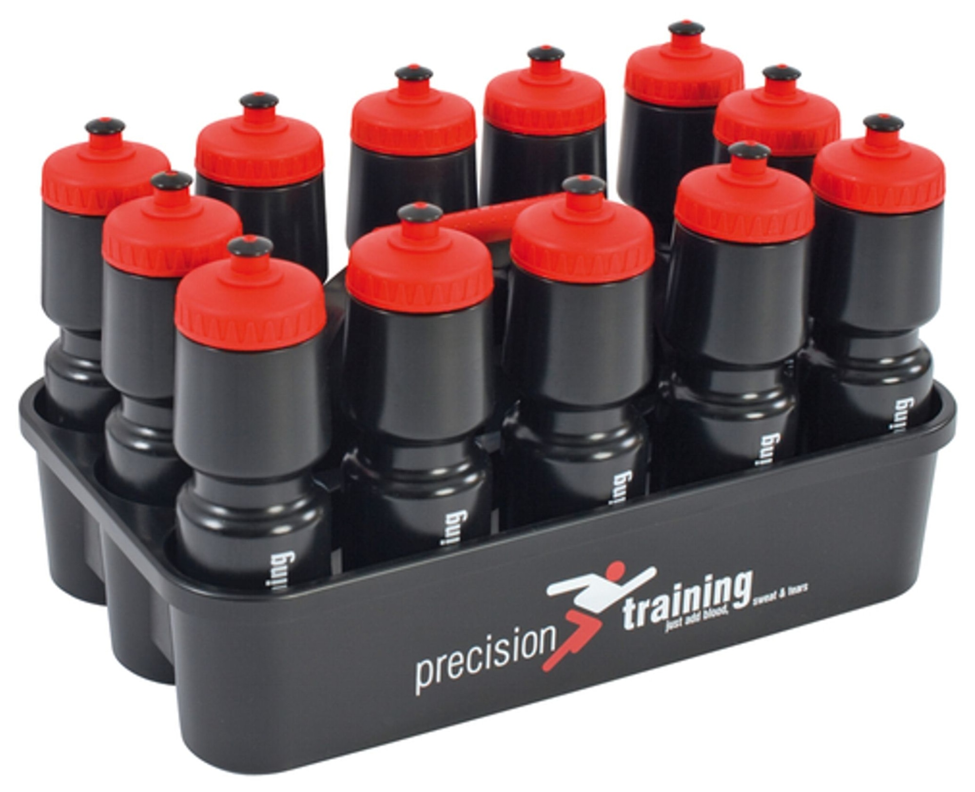 Precision juomapullo 12 kpl + kantoteline