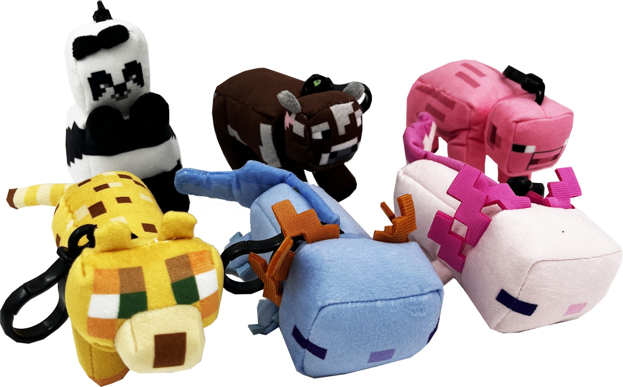 Minecraft Clip On Plush 13 cm eläinpehmo (lajitelma)