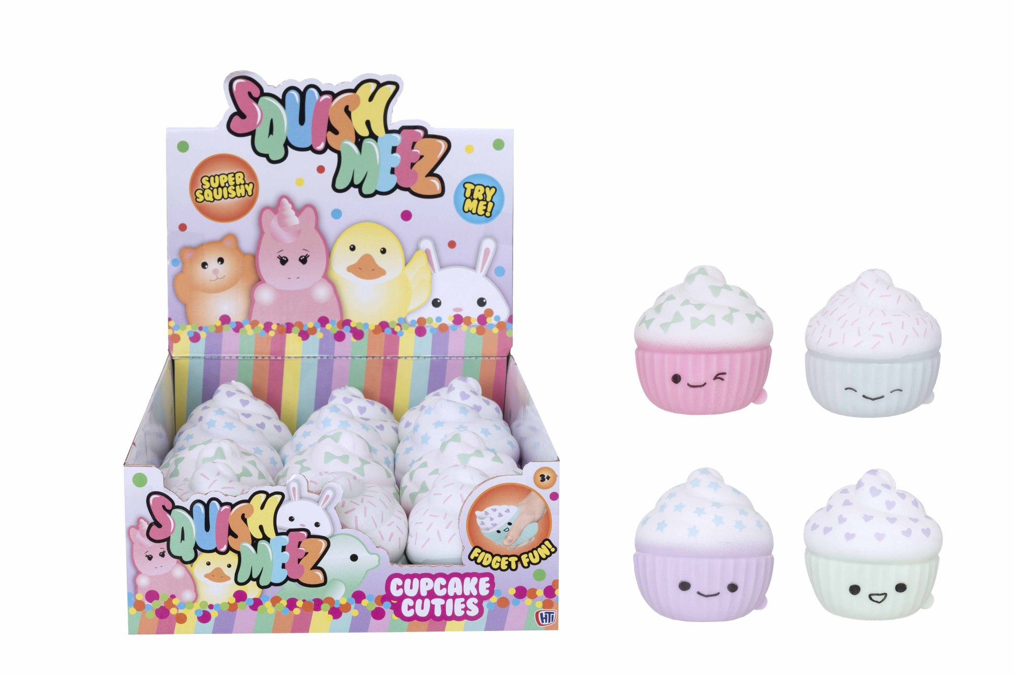 Squish Meez Cupcake Cuties puristeltava kuppikakku