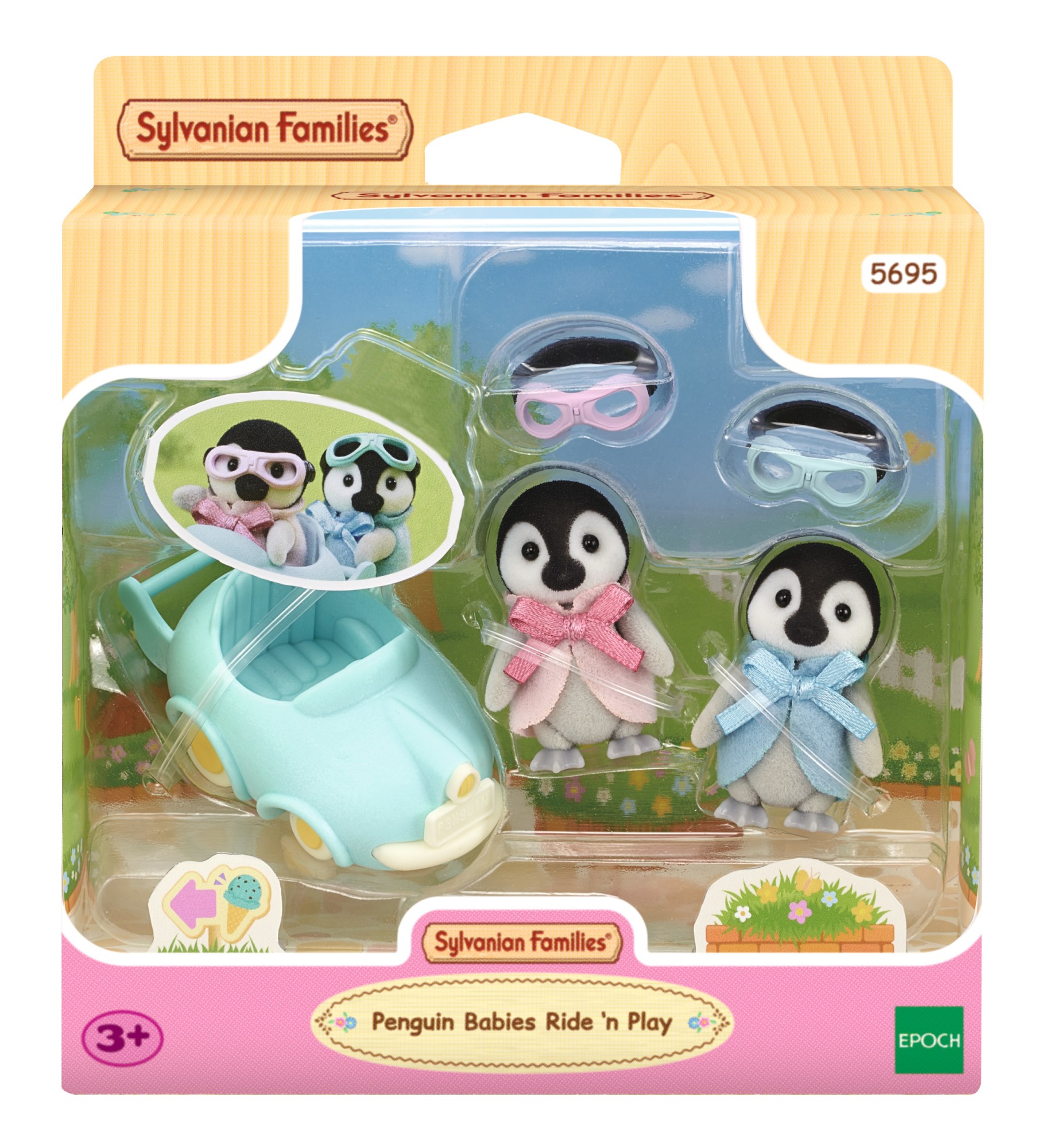 Sylvanian Families 5695 Pingviinivauvat ajelulla