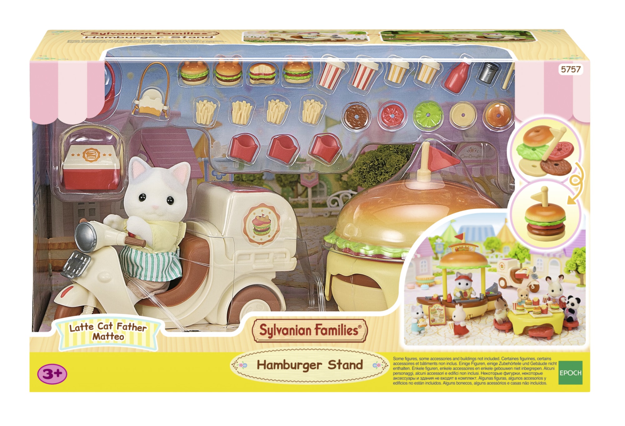 Sylvanian Families Hampurilaiskioski