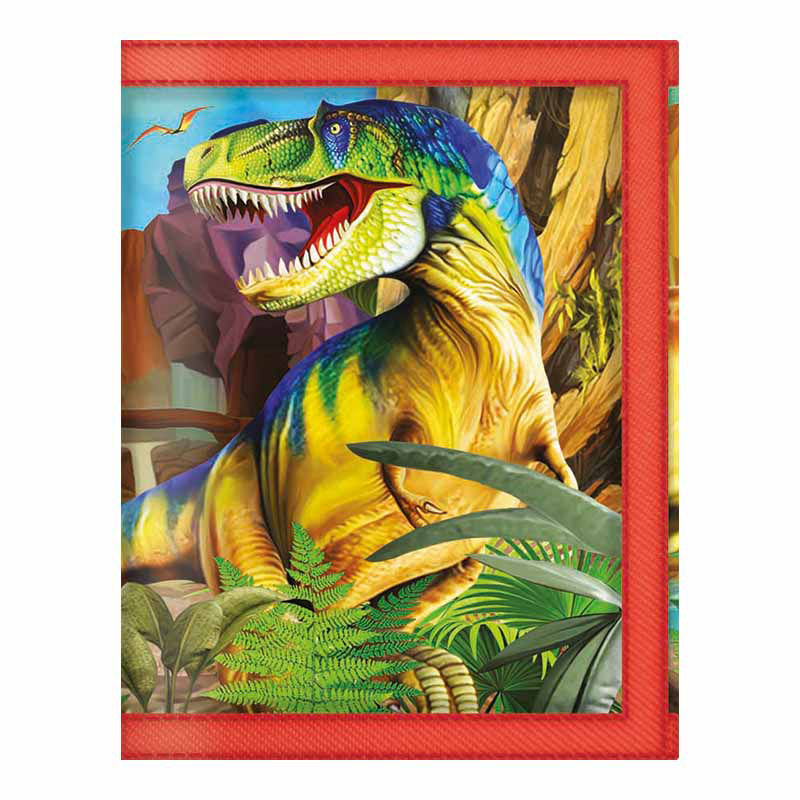 Deluxebase 3D LiveLife Wallets Dino Smiles lompakko
