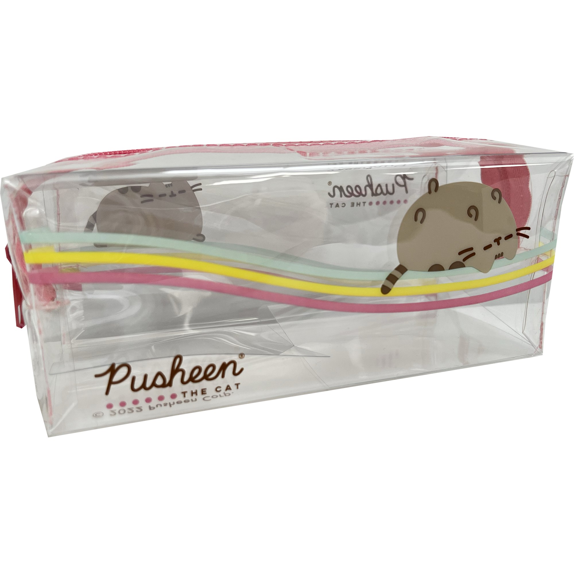 Pusheen lapinäkyvä penaali