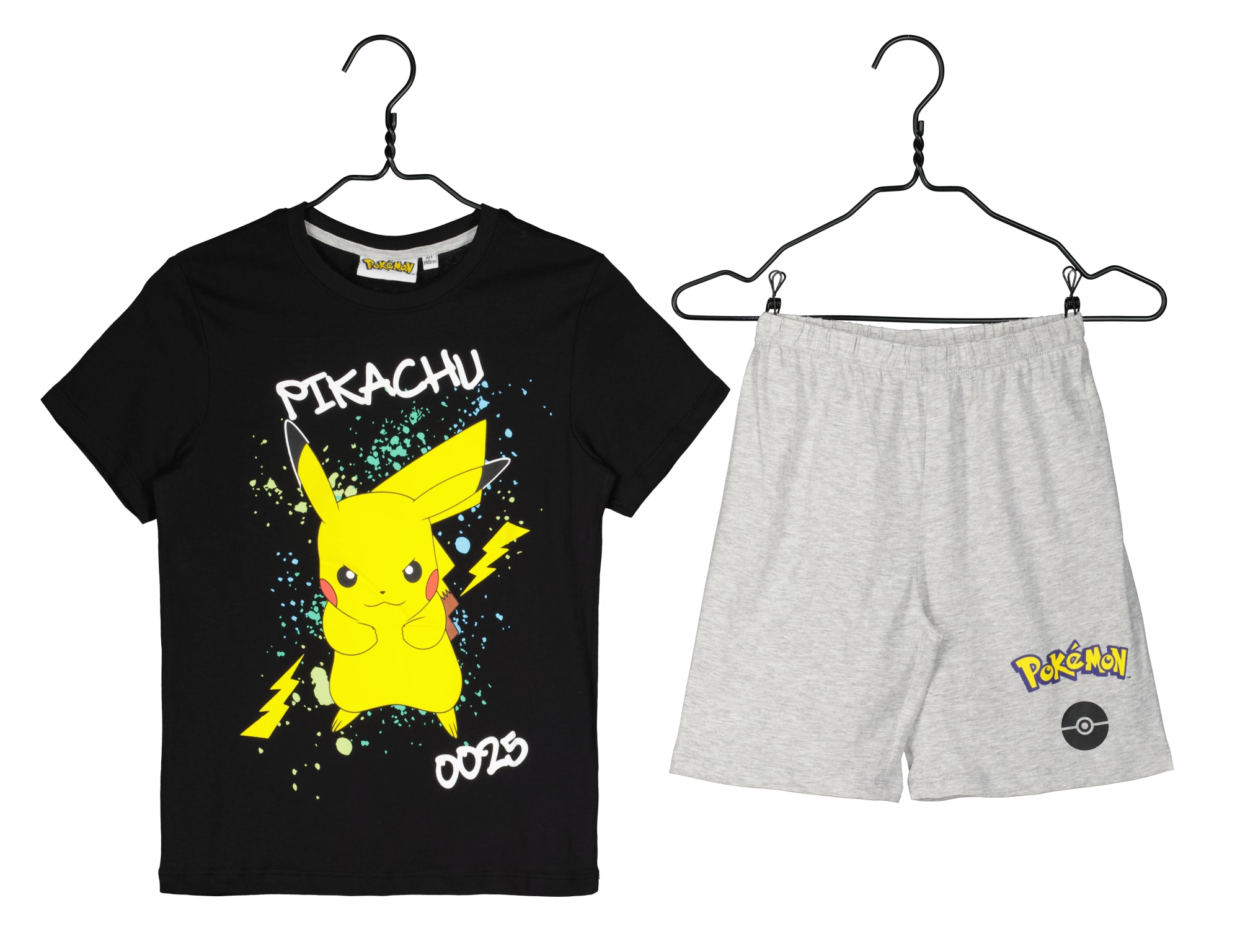 Pokemon lasten shortsipyjama