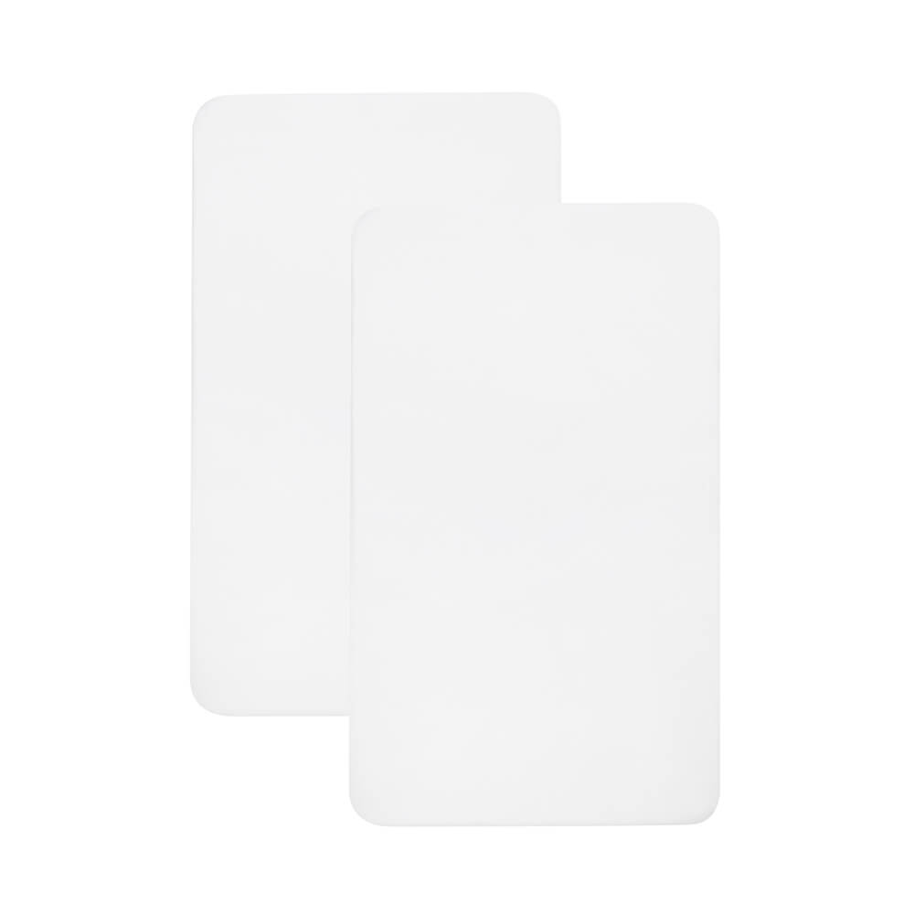 Shnuggle Sheets Air Crib White 2-pack lakana