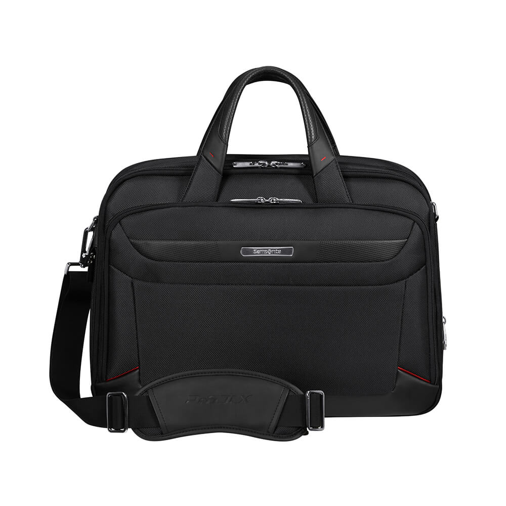 Samsonite PRO DLX6 Expandable 15,6' musta tietokonelaukku