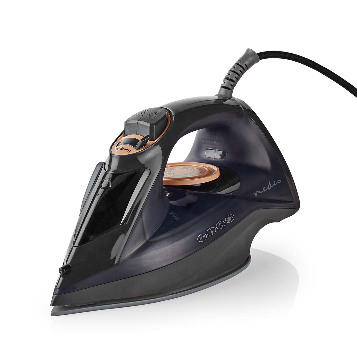 Nedis IRON1000 2200W keraaminen Höyrysilitysrauta
