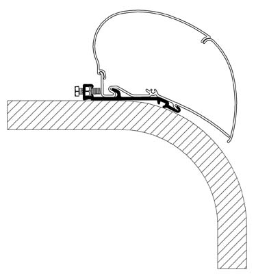 Thule OM 308100 Flat sovite, 6/9-sarja, 5,50 m