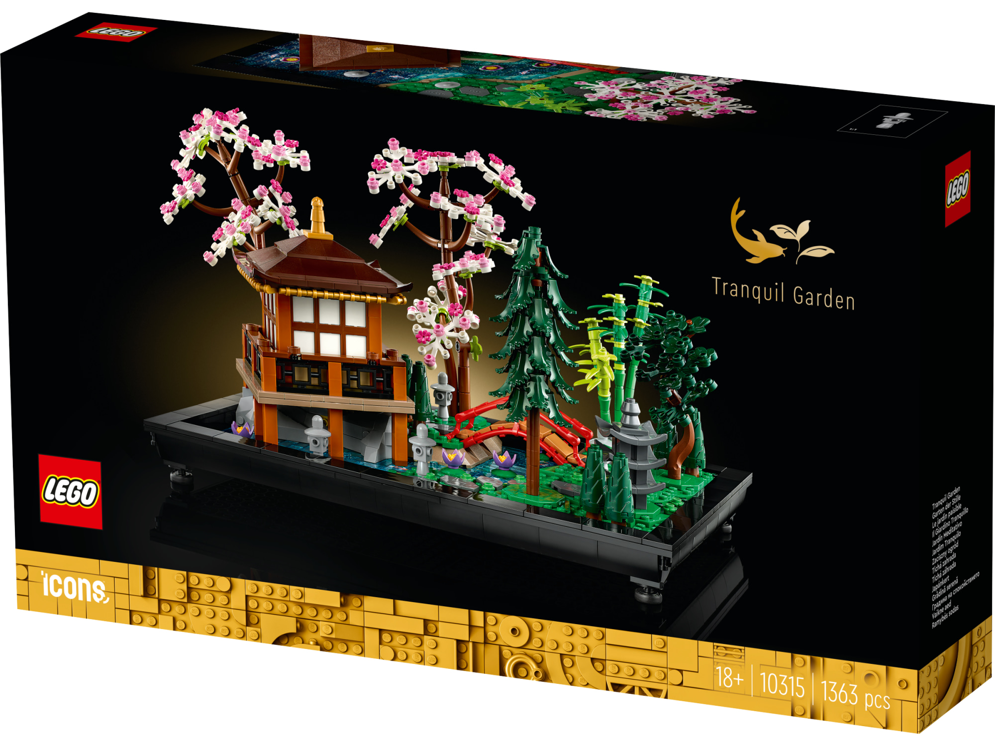 LEGO Icons 10315 Rauhallinen puutarha