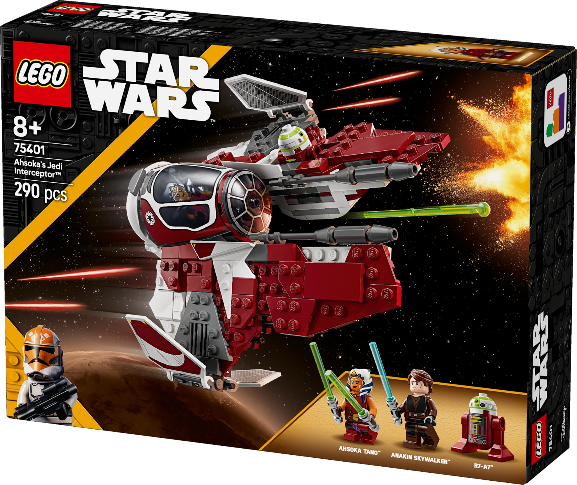 LEGO Star Wars 75401 Ahsokan Jedi Interceptor