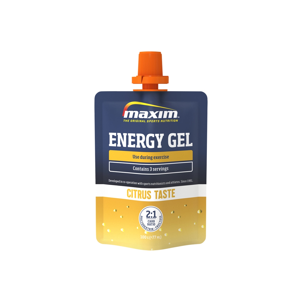 Maxim Energy Gel Citrus 100 g energiageeli