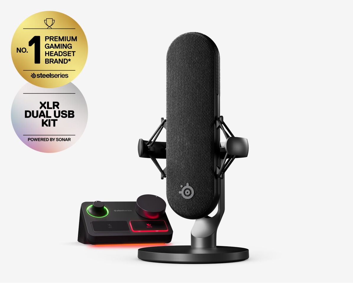 SteelSeries Alias Pro pelimikrofoni