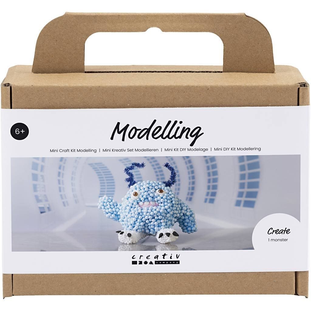 Creativ Company Muovailu Bobby-hirviö mini askartelusetti