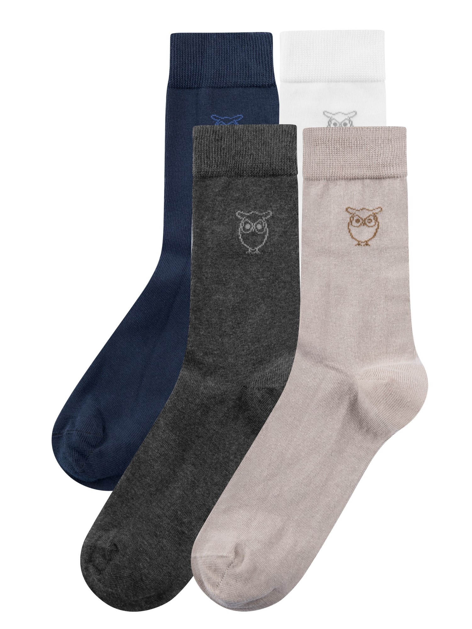 KnowledgeCotton miesten 4-pack sukat