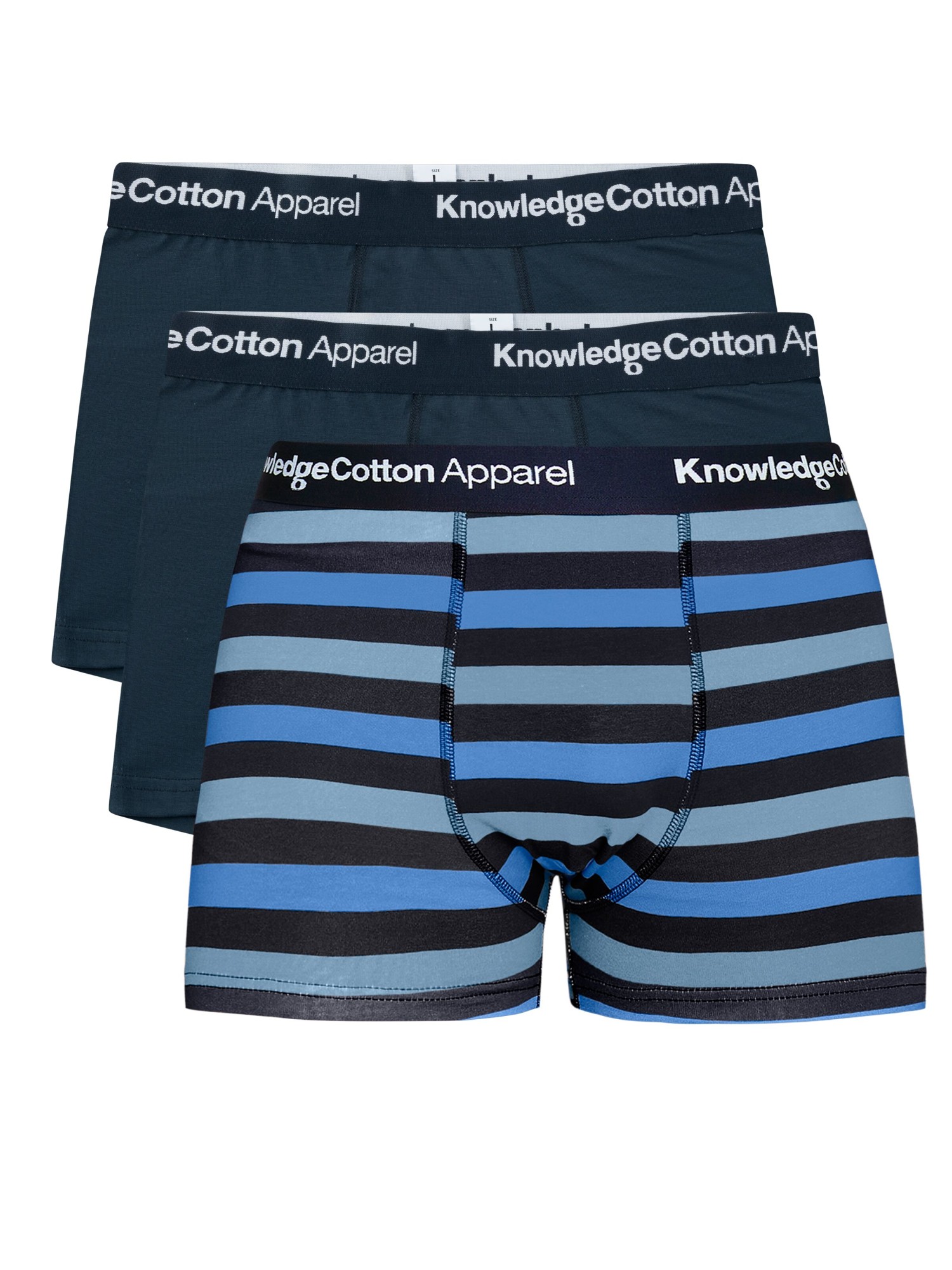 KnowledgeCotton 3-pack miesten bokserit