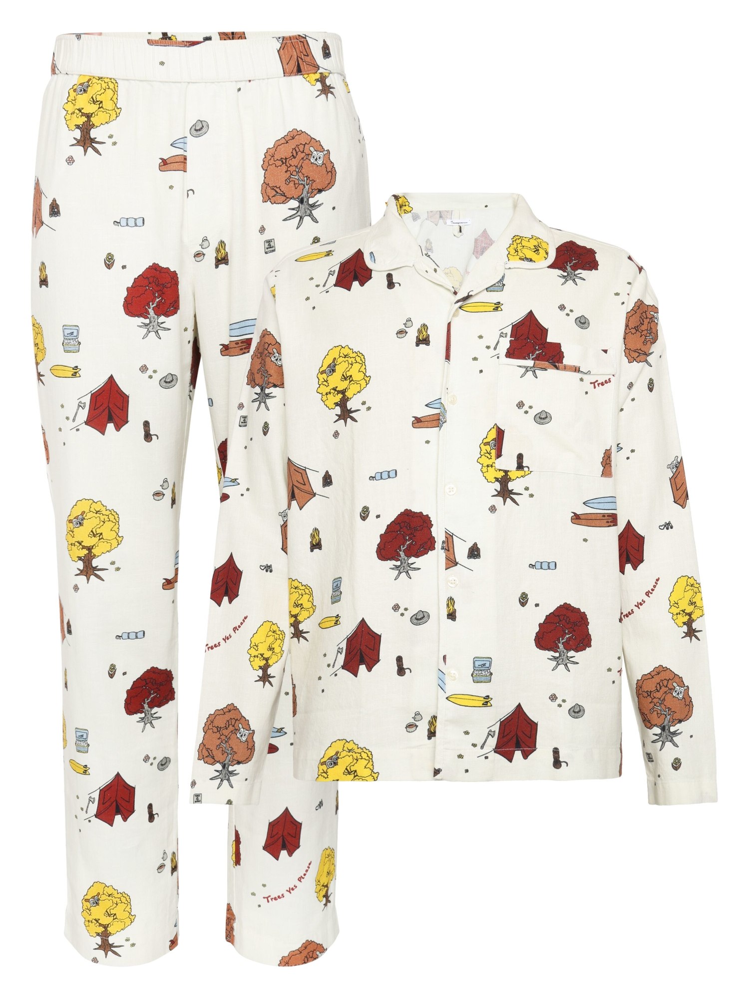 KnowledgeCotton miesten pyjama