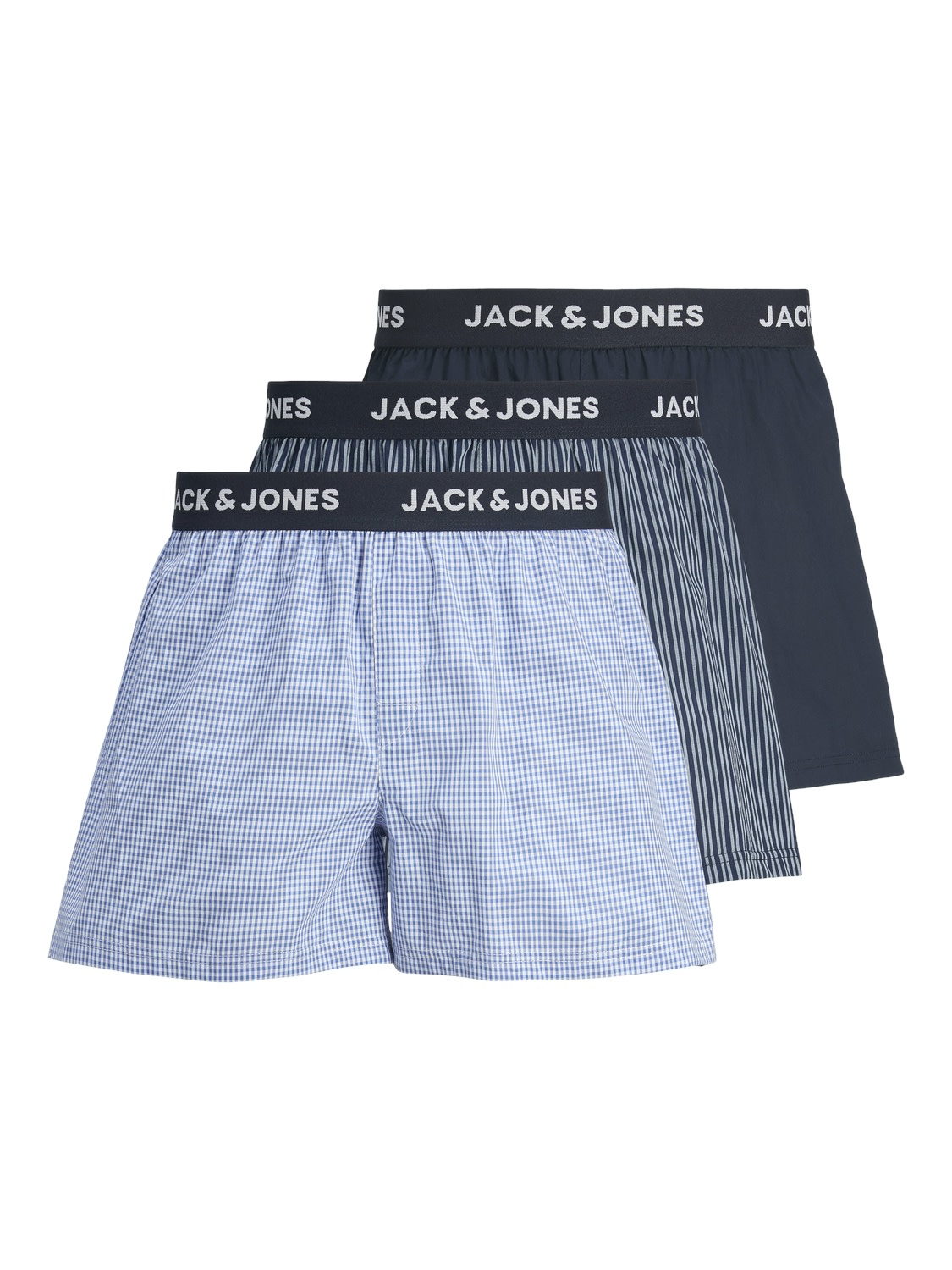 Jack&Jones Additionals Jachector 3-pack miesten alushousut