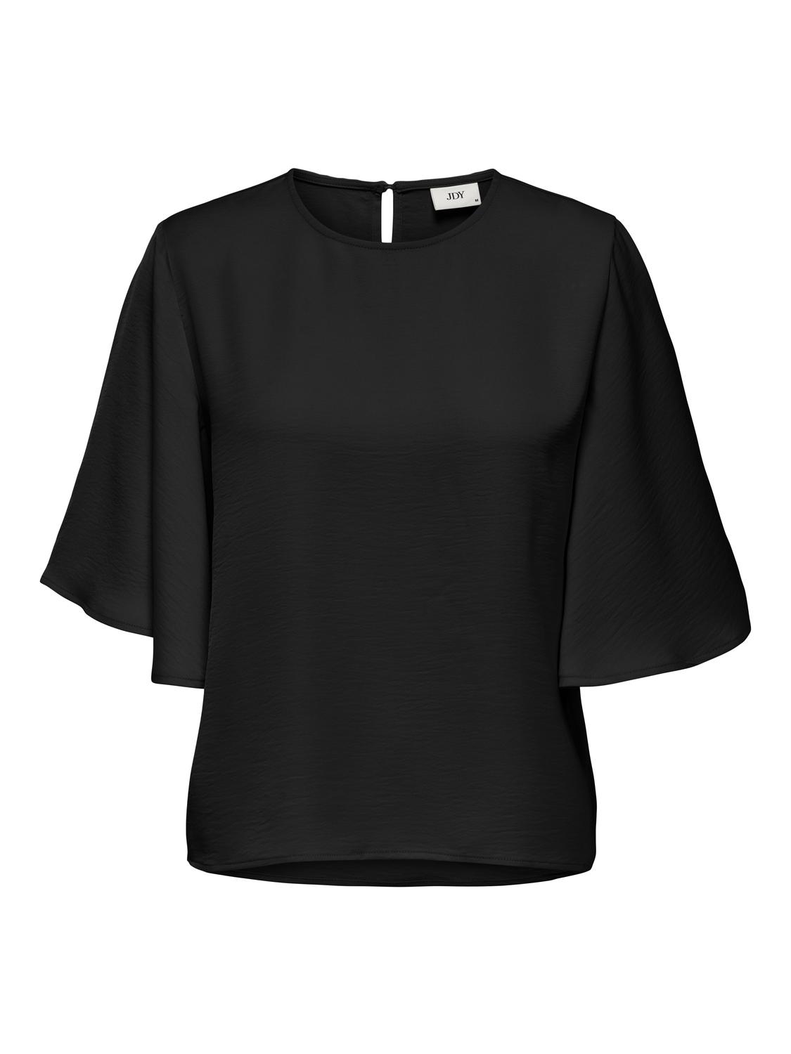 Open neck blouse