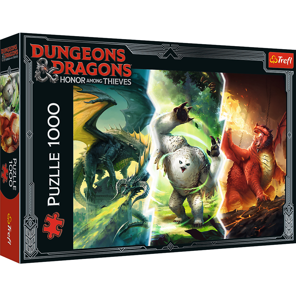Trefl Dungeons and Dragons - Monsters 1000p palapeli