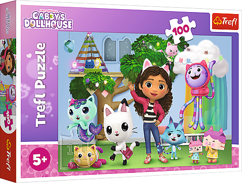 Trefl Gabby's Dollhouse 100p palapeli
