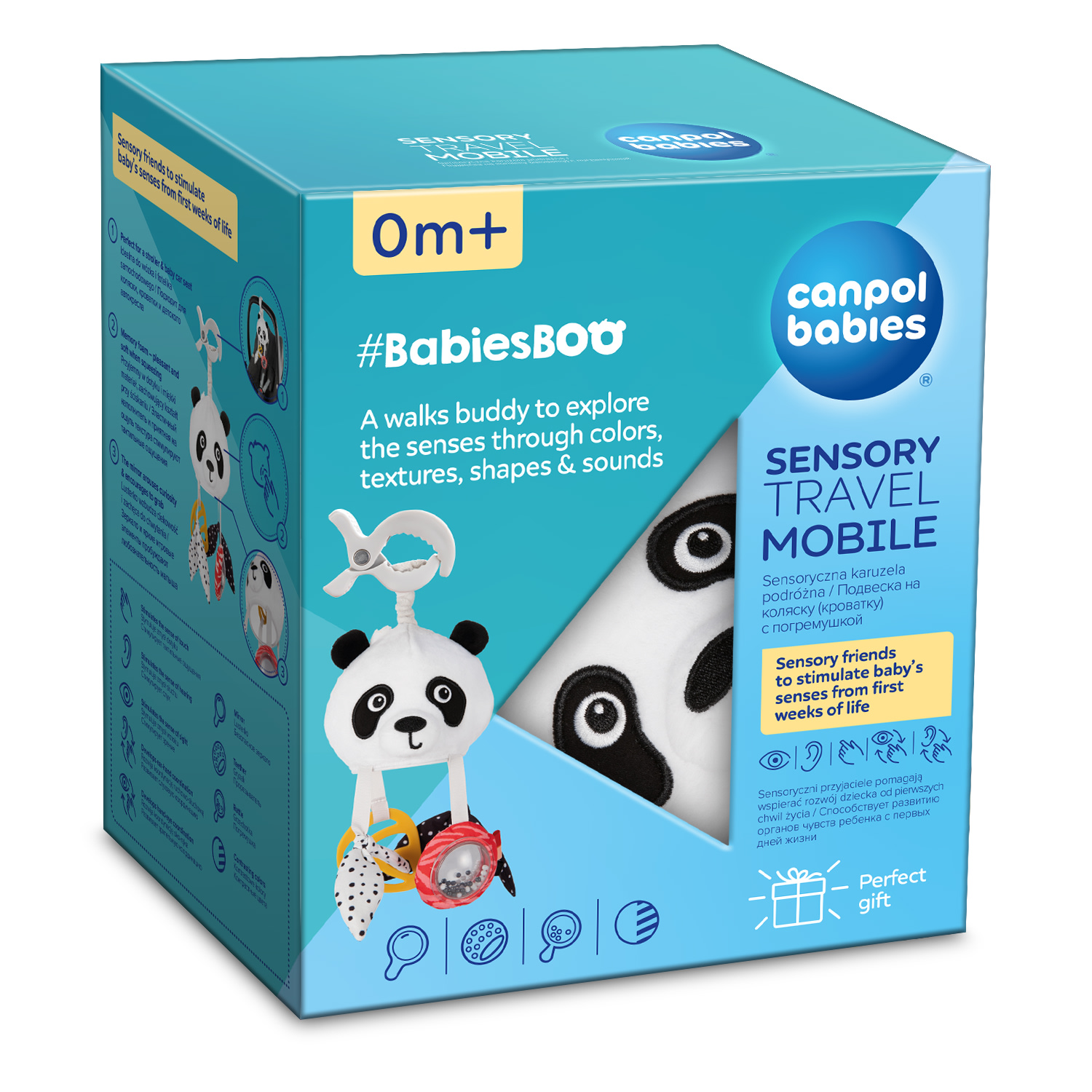 Canpol Babies BabiesBoo Sensorinen matkamobile