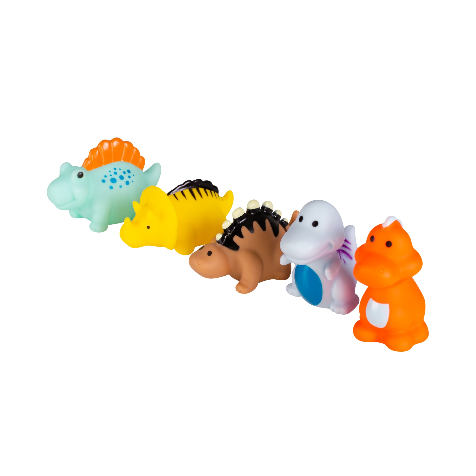 Akuku Dinosaurukset 5 kpl kylpylelu