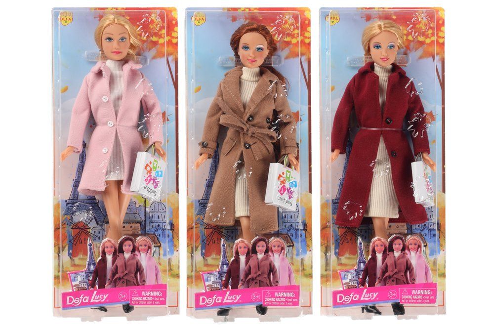 Defa Lucy nukke takissa (lajitelma)