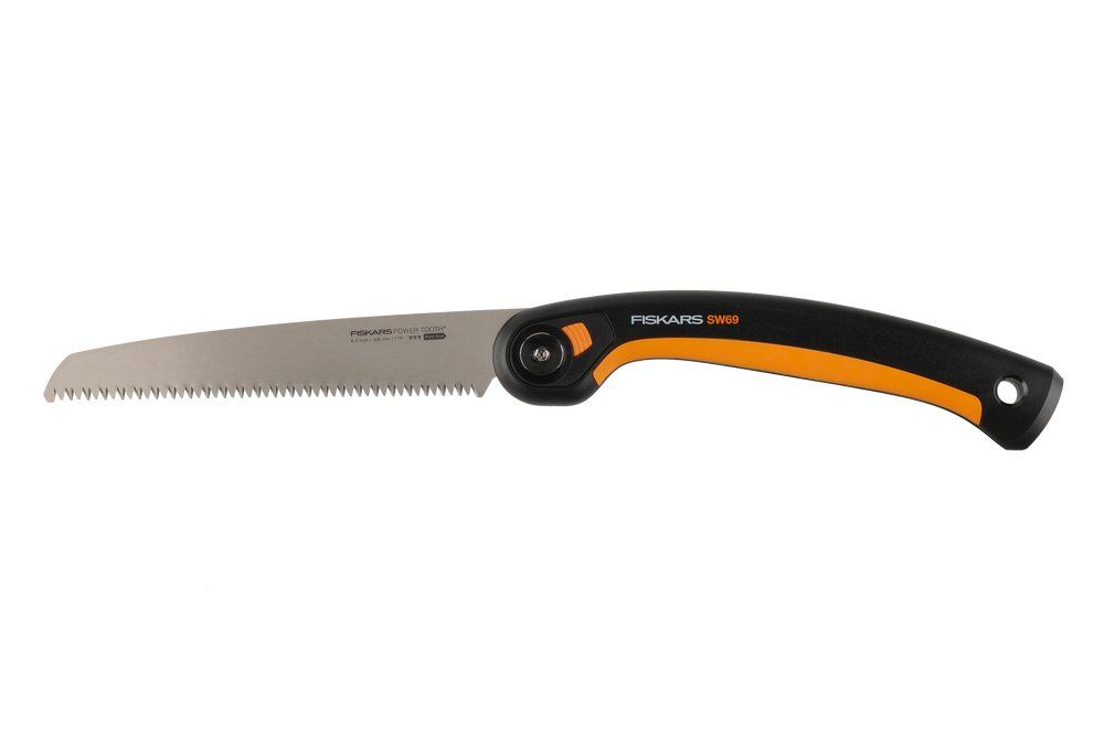 Fiskars SW69 Plus taitettava puutarha- ja retkisaha