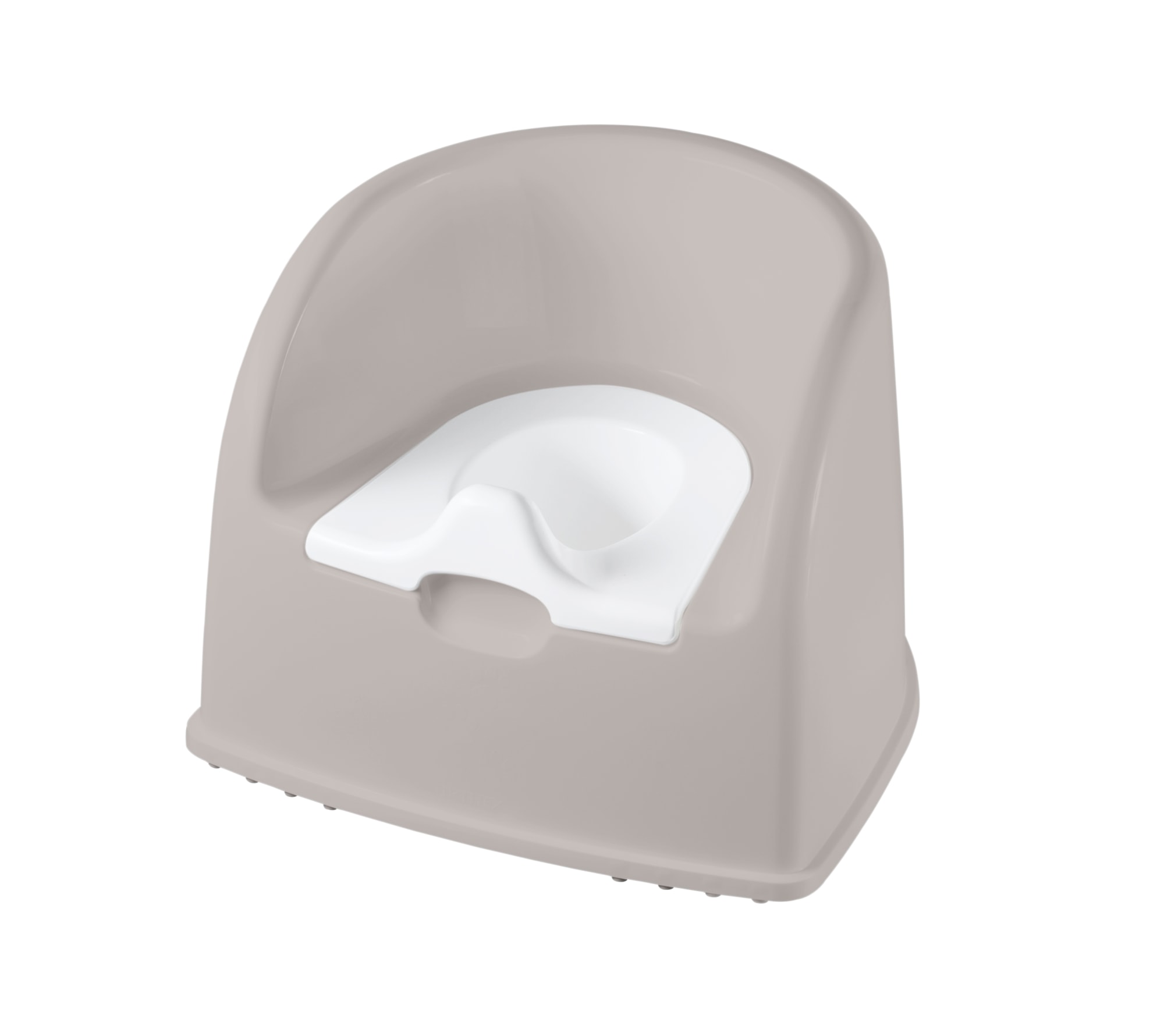 Orthex harmaa/valkoinen pottatuoli