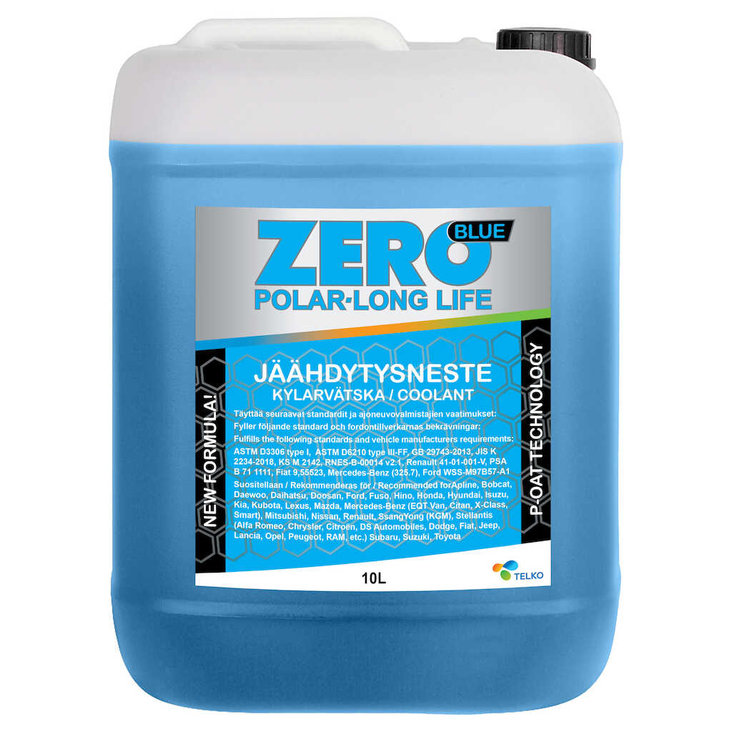 Zero Polar Longlife Blue 10L 100 jäähdytysneste