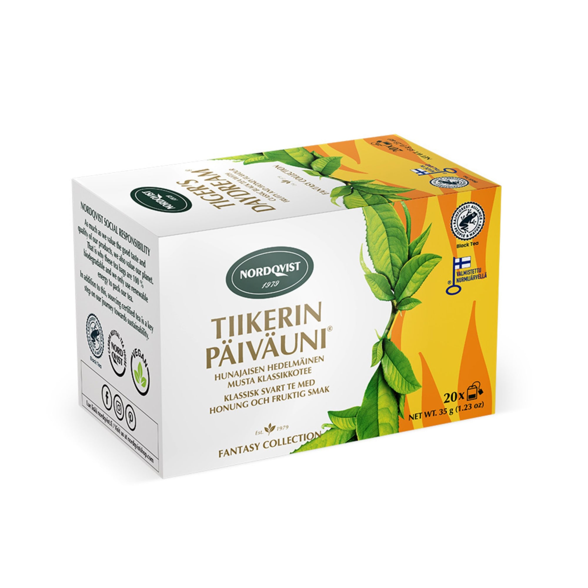 Nordqvist Tiikerin Päiväuni 20 ps tee