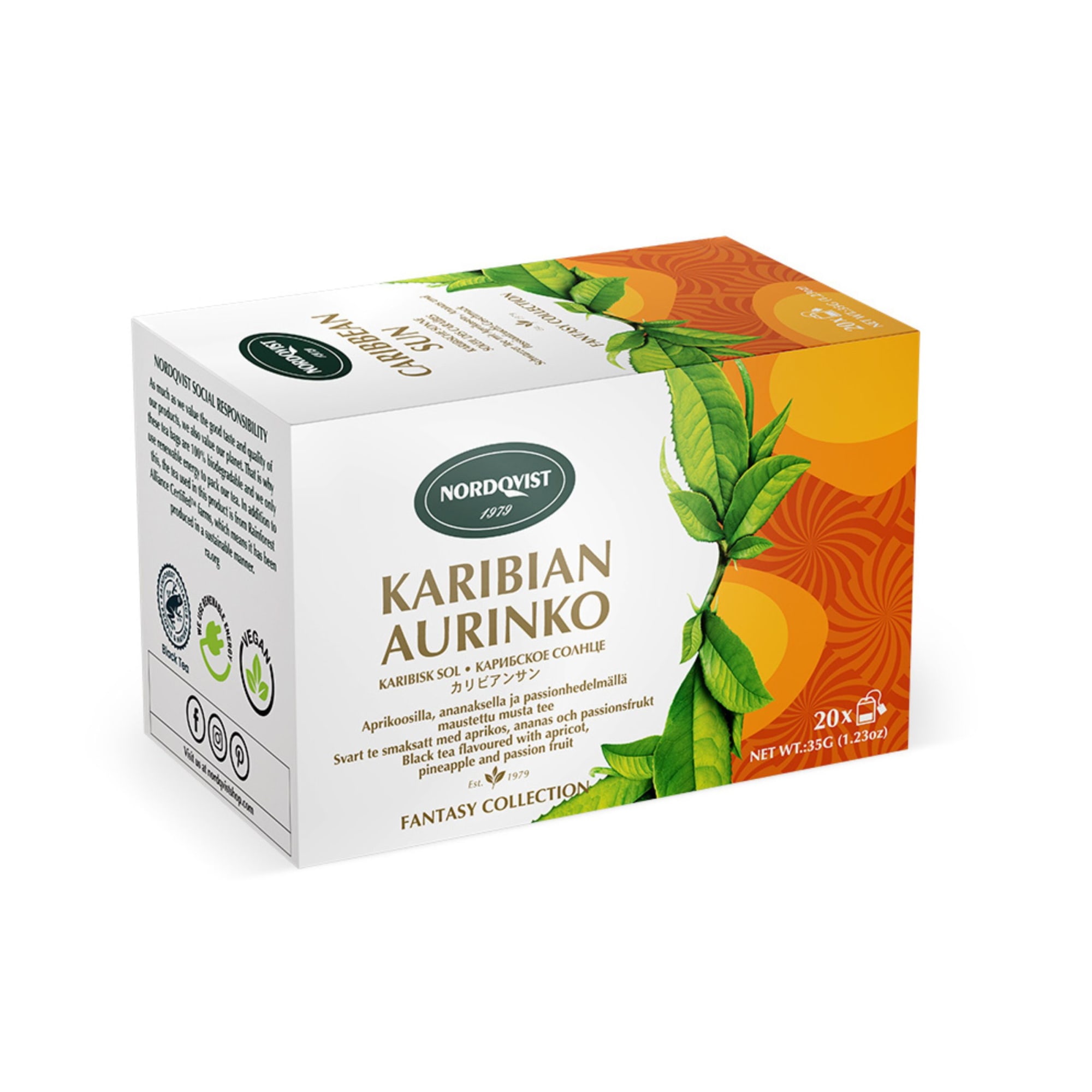 Nordqvist Karibian aurinko 20 ps tee