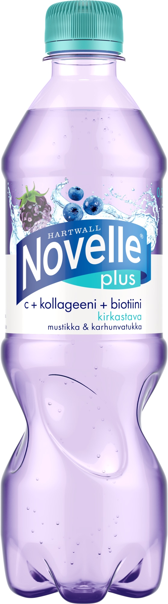 Hartwall Novelle Plus C + Kollageeni + Biotiini  0,5 l  kivennäisvesi