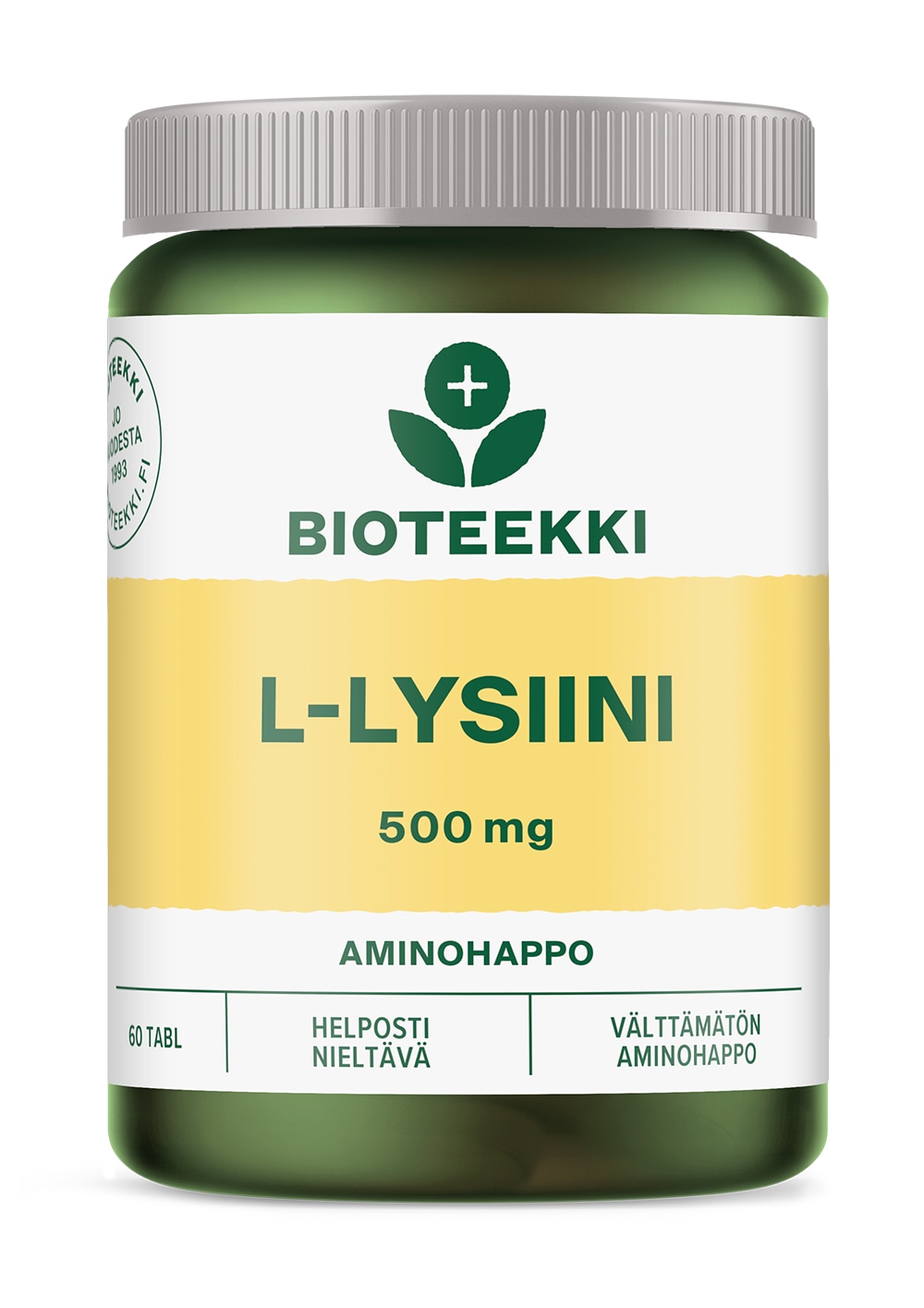 Bioteekki L-Lysiini 60 tabl. ravintolisä