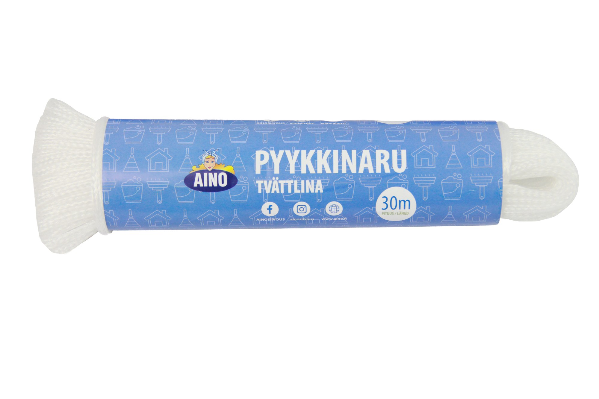 Aino vahva 4 mm 30 m pyykkinaru
